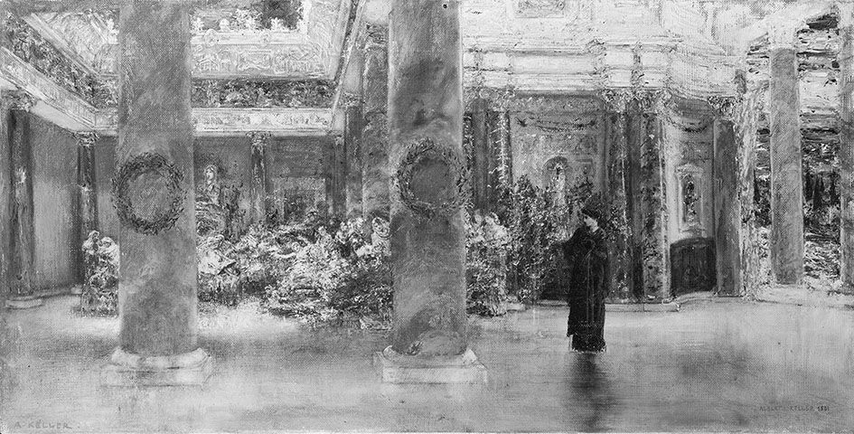 L'imperatrice Faustina nel tempio di Giunone a Preneste - Bavarian State Painting Collections, Monaco